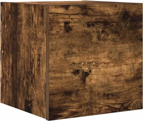 vidaXL füstös tölgy színű fali TV-szekrény 30,5 x 30 x 30 cm