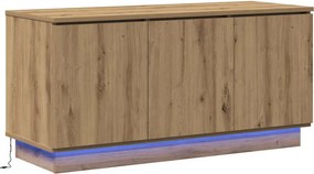 vidaXL TV szekrény Artisan tölgy 100 x 38 x 49 cm Faanyag