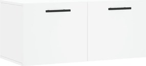 vidaXL fehér szerelt fa faliszekrény 80 x 36,5 x 35 cm