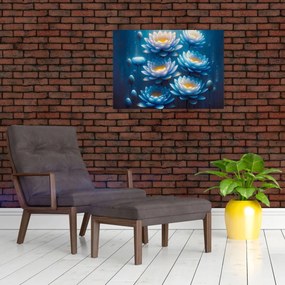 Kép - Tavirózsák a víz alatt (70x50 cm)