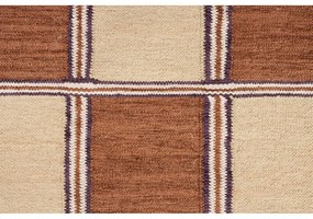 Terrakotta színű pamut szőnyeg 200x300 cm Gambit – Dutchbone