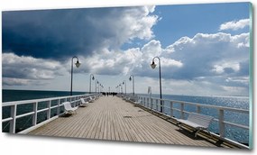 Fotó üvegkép Ösvény a Tátrában 100x70