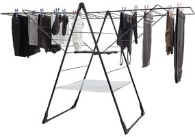 Leifheit Classic 250 Flex Black ruhaszárító, 25 m
