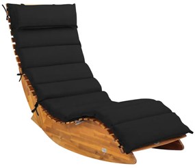 Detex BALI szaunaágy párna, 58x7x194cm, antracit