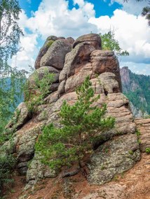 Művészeti fotózás High forest rocks for advanced hiking, Vadim Serebrenikov, (30 x 40 cm)