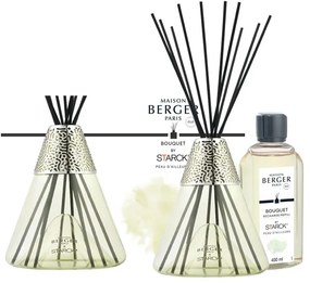 Starck pálcás diffúzor töltettel 0,4 l Peau d'Ailleurs/Bőr máshonnan zöld - Maison Berger Paris