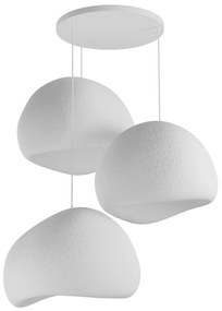 Függőlámpa - Wabi Sabi Claylights - Fehér