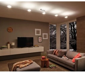 Paulmann 94109 - 5x LED 4,3W spotlámpa MAC 230V kábelrendszerhez