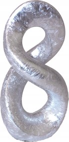 Absztrakt Figura Ezüst Kerámia Ex