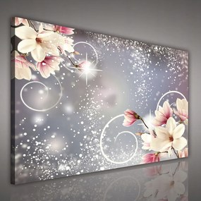 Vászonkép 100x75 Magnólia virágzás tavasz ragyogás mágia finomság alvás