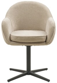 Tamera étkezőszék forgóval, világos szürke, fekete