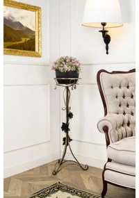 Virágállvány 95x38 cm arany