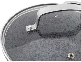 Lamart LT1254 serpenyő fedéllel Granit, átmérő 24cm