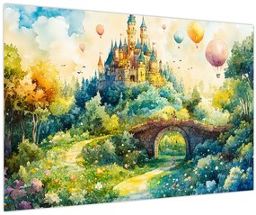 Kép - Mesebeli kastély (90x60 cm)