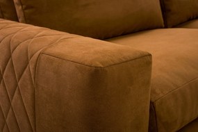 Sarokkanapé Cristal (barna) (B). Akció -17%. 1031581
