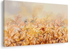 Kép - levelek az ősz színében, olajfestmény (90x60 cm)