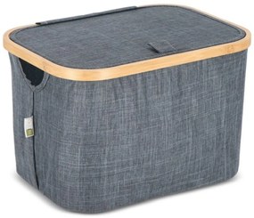 Összecsukható kosár NOLVIO 25 L, kékesszürke