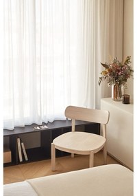 Fotel kőrisfa dekorral Nara - Teulat