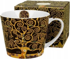 Porcelán Bögre Gustav Klimt Életfa Tree Of Life Nagy 610ML