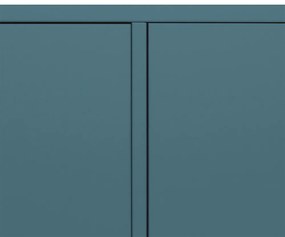 Boxie 2 ajtós fali szekrény 80x80x37 cm petrol kék