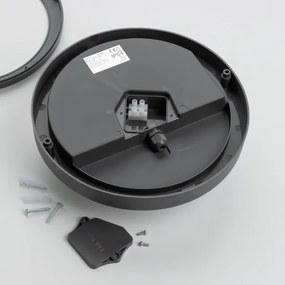 Brilagi kültéri mennyezeti LED lámpa 20W, 230V, 23 cm, IP54, antracit