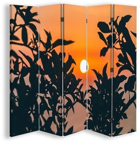 Gario Paraván Narancssárga naplemente Méret: 180 x 170 cm, Kivitelezés: Klasszikus paraván