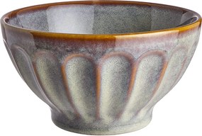 BERGAMO tálka 850ml, kék-barna