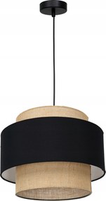 FĂŒggĆlĂĄmpa Juta BĂșrĂĄval 35 CM RĂ©teges Fekete