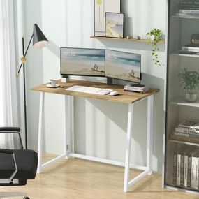 Dolgozószobai szett – összecsukható íróasztal ZARIMO 80×40 cm fehér + irodai szék AVOLA VELVET világoskék