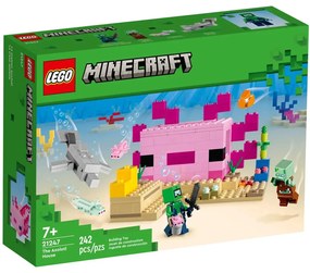 LEGO® Minecraft Az Axolotl ház