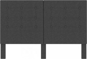 sötétszürke szövet fejvég 140 x 200 cm