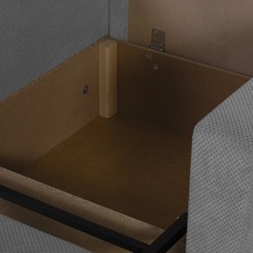 DIZY fotel ágyfunkcióval Sötétszürke