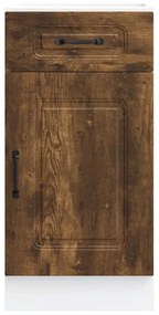 vidaXL Konyhai alapszekrény Kalmar füstölt tölgy műfa