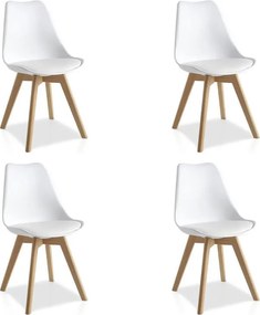 Oravit szék Bükk - Fehér 4 db N