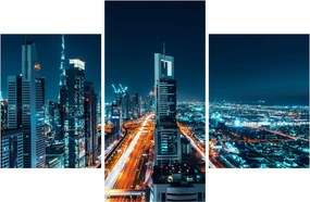 Kép - Dubai éjszaka (90x60 cm)