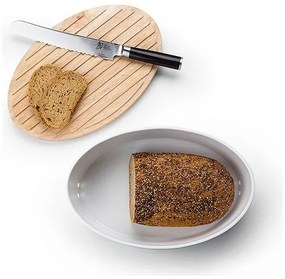 Continenta C3930 - Kenyértartó 13,5x30 cm fehér/bézs