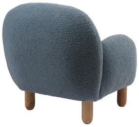 Kék buklé gyerek fotel Rocky – Vipack