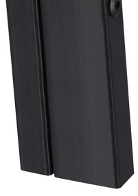 Clara 120 cm szögletes üveg étkezőasztal szürke