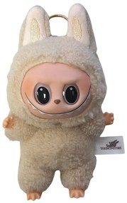 LABUBU monster stílusú plüss figura - Soymilk