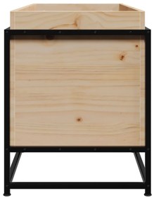 tömör fenyőfa kerti virágláda 100 x 40 x 50 cm