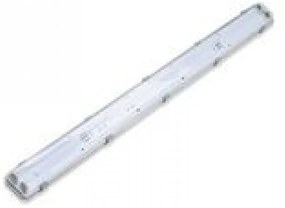 Asalite Prémium IP65 Por-és Páramentes Armatúra 2x150cm T8 LED Csõre Elõkészítve (2x22W fénycsõ nem tartozék) LED fénycső