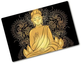 Üveg vágódeszka Ülő buddha pl-ko-80x52-f-112221840