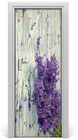Ajtó tapéta Lavender fa 95x205 cm