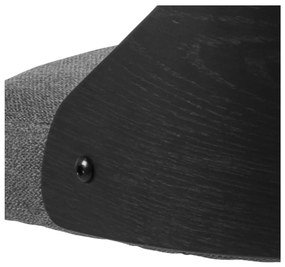 Sötétszürke állítható magasságú bárszék szett 2 db-os (ülésmagasság 84 cm) Lucy – Actona