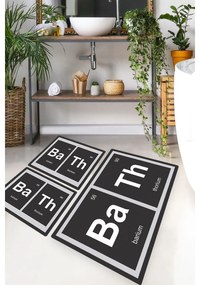 Fürdőszobaszőnyeg Szett (3 db) Barium