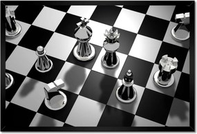 Poszterek keretben 60x40 Sakk