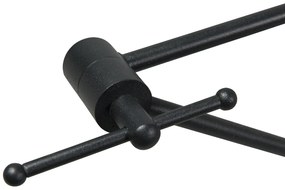 Függőlámpa fekete dupla bársony lámpabúrával, zöld, arany belsővel - Blitz