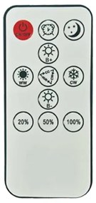 Brilagi - ULTRA SLIM LED fényerőszabályozható lámpatest LED/18W/230V Ø 30 cm fehér + távirányító