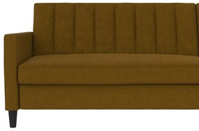 Sárga kinyitható sarokkanapé Celine – Støraa