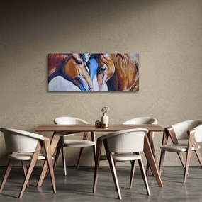 Kép - szerelmes lovak (120x50 cm)